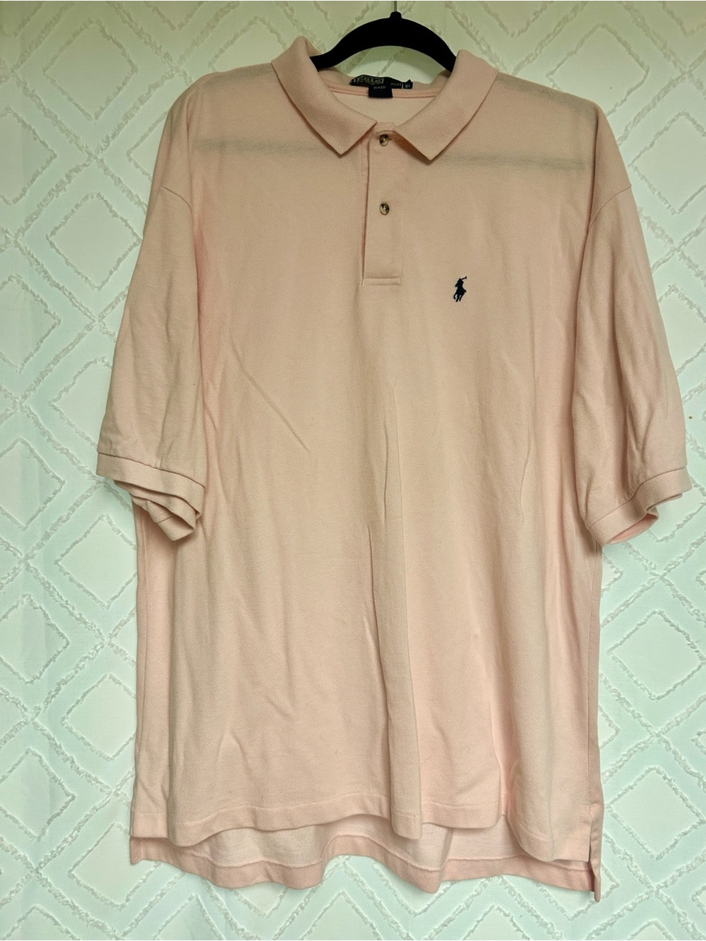 Polo by Ralph Lauren Men’s Light Pink Short-Sleeve Polo